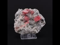 75370 - Rhodochrosite, Quartz