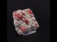 75372 - Rhodochrosite, Quartz