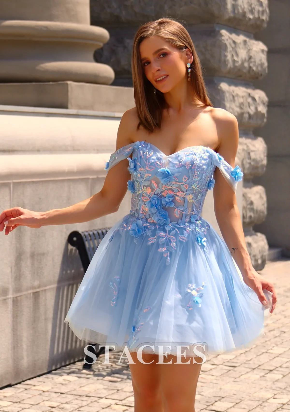 Mini-robe D'été Colorée LOUISE OROP Taille M - Modèle OS616 - Occasion Très Bon état