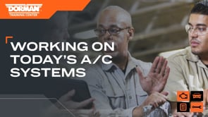 Working on Today’s A/C Systems