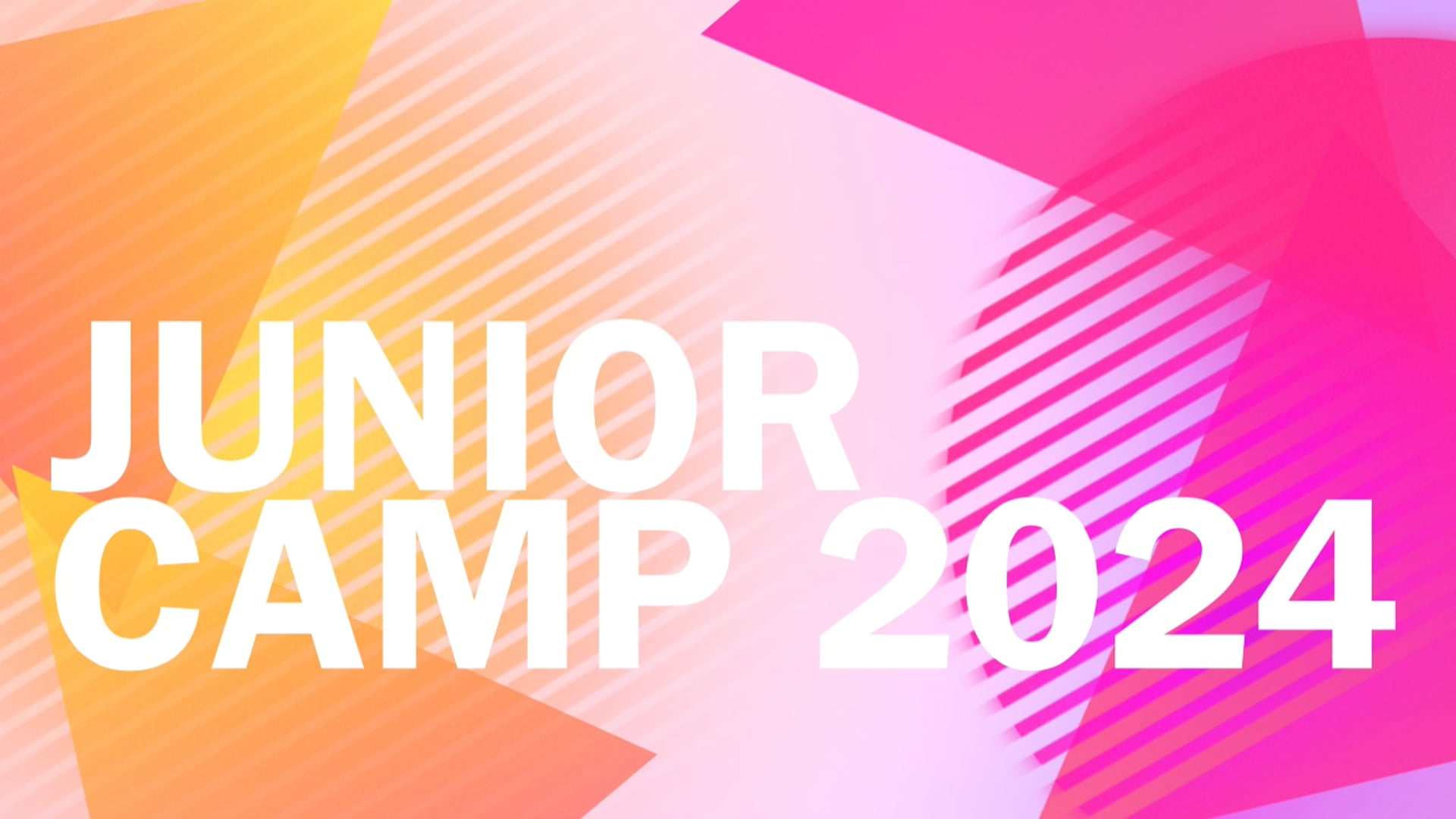Junior Camp Recap Video 2024