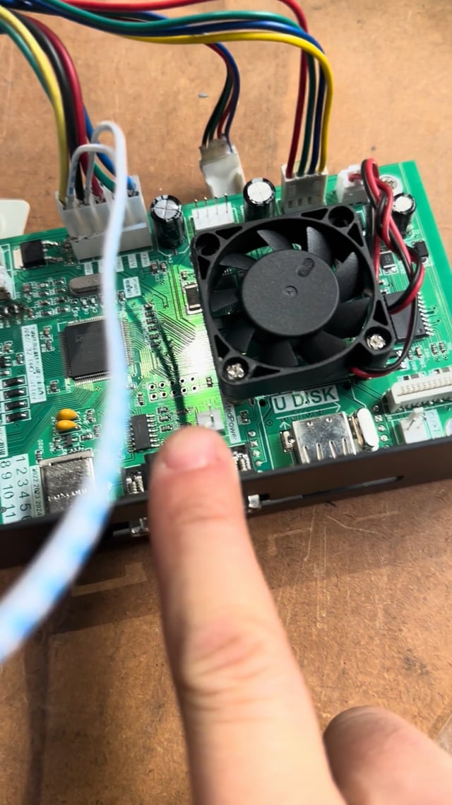 Reactivate Reconnect Limit Switch After V-Series Motherboard Change