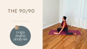 90 90 Yoga Asana Analysis