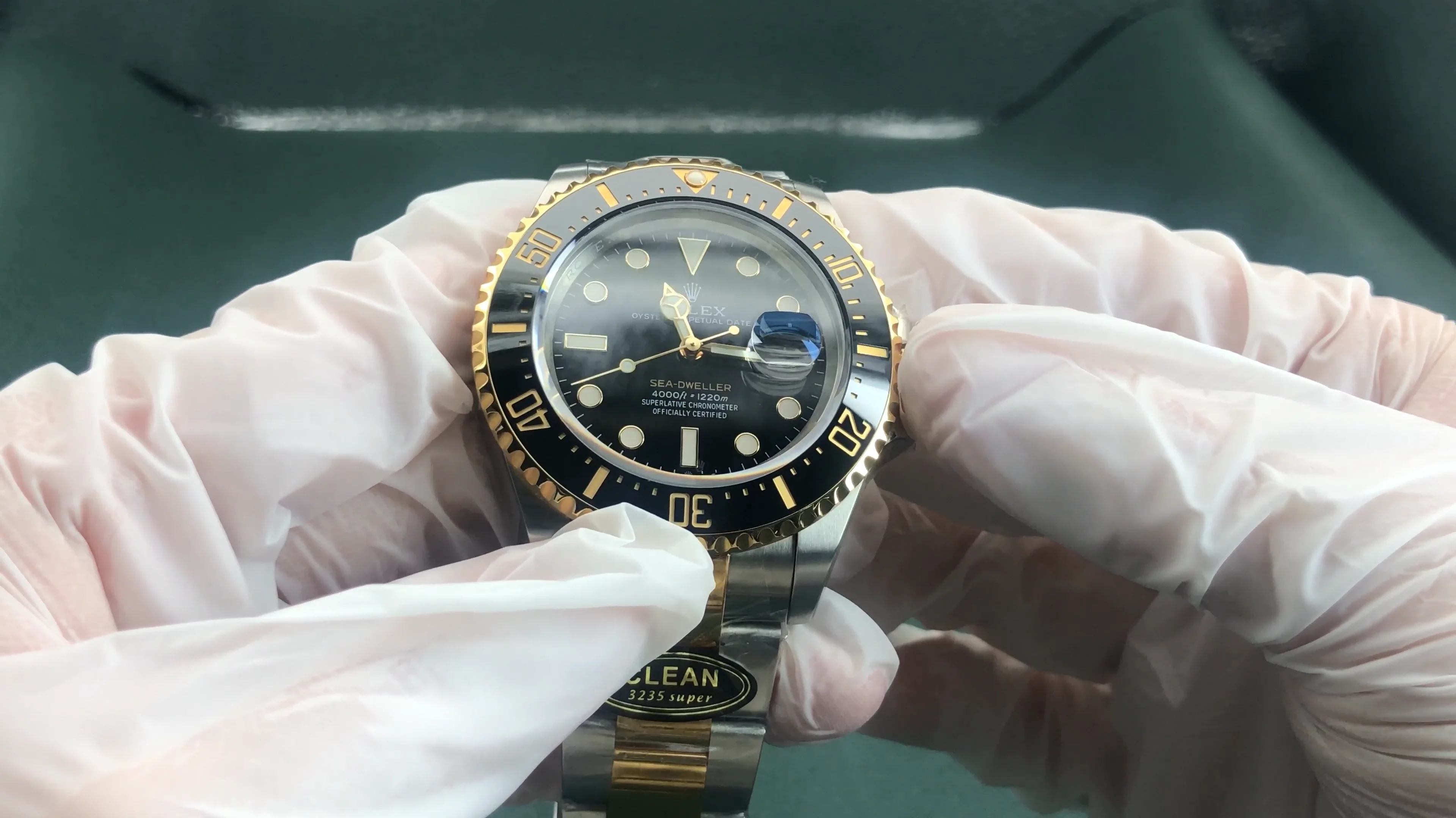 Clean Factory Rolex Sea-Dweller 126603 43mm Two Tone Gold, BlackDial, Ceramic Bezel, Gold Wrap 904L Steel, Best Edition 3235 Movement - CLEAN FACTORY OFFICIAL WEBSITE – BEST CLONE ROLEX WATCH FOR SALE Clean Factory Rolex Sea-Dweller 126603 43mm Two Tone Gold, BlackDial, Ceramic Bezel, Gold Wrap 904L Steel, Best Edition 3235 Movement - CLEAN FACTORY OFFICIAL WEBSITE – BEST CLONE ROLEX WATCH FOR SALE