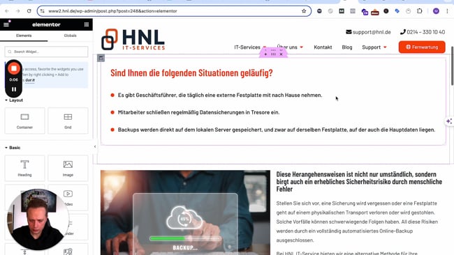 Wordpress Anpassungen