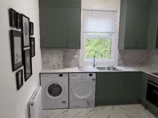 Video 1: State of art modern kitchen with cloth dryer