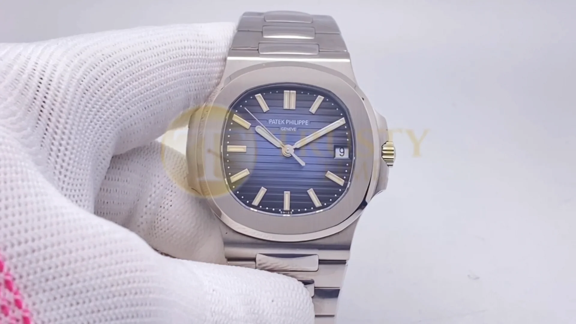 PP0498 Nautilus Jumbo 5711 SS SS Blue Stk PPF V5 Asia 330 PP0498 568.00 Trusty Time Watch Your Trusty Watch Shop