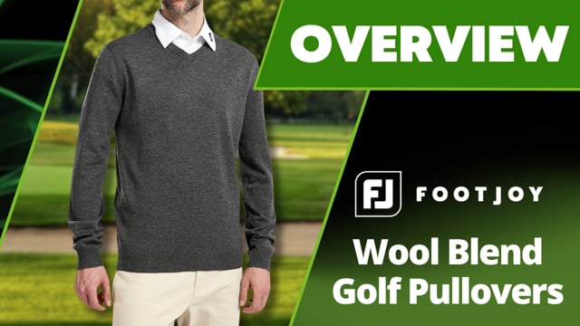 FootJoy Wool Blend Pullover Range