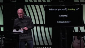 Where do you get your security?