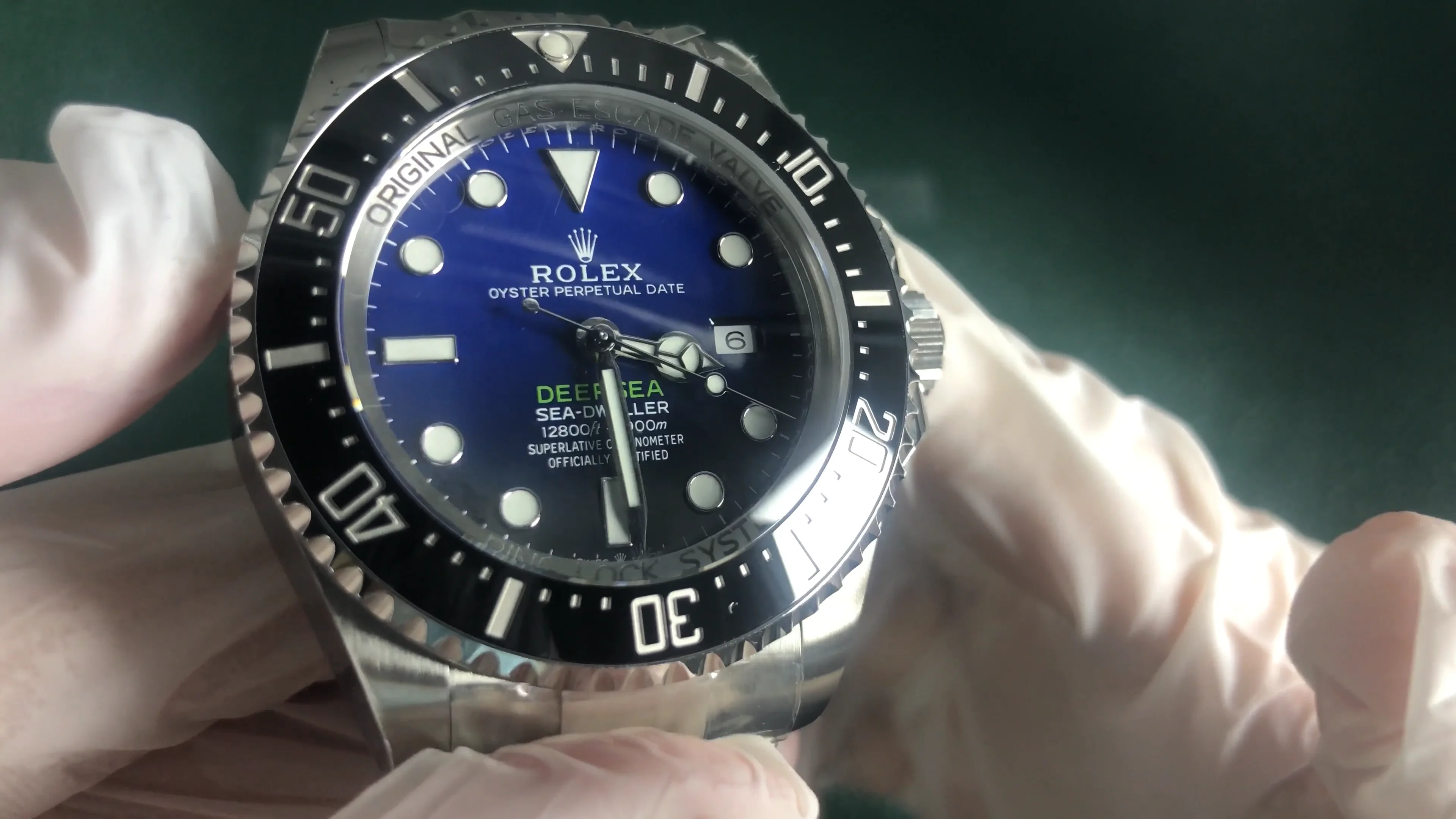Clean Factory Rolex Deepsea D-Blue Sea-Dweller 126660 James