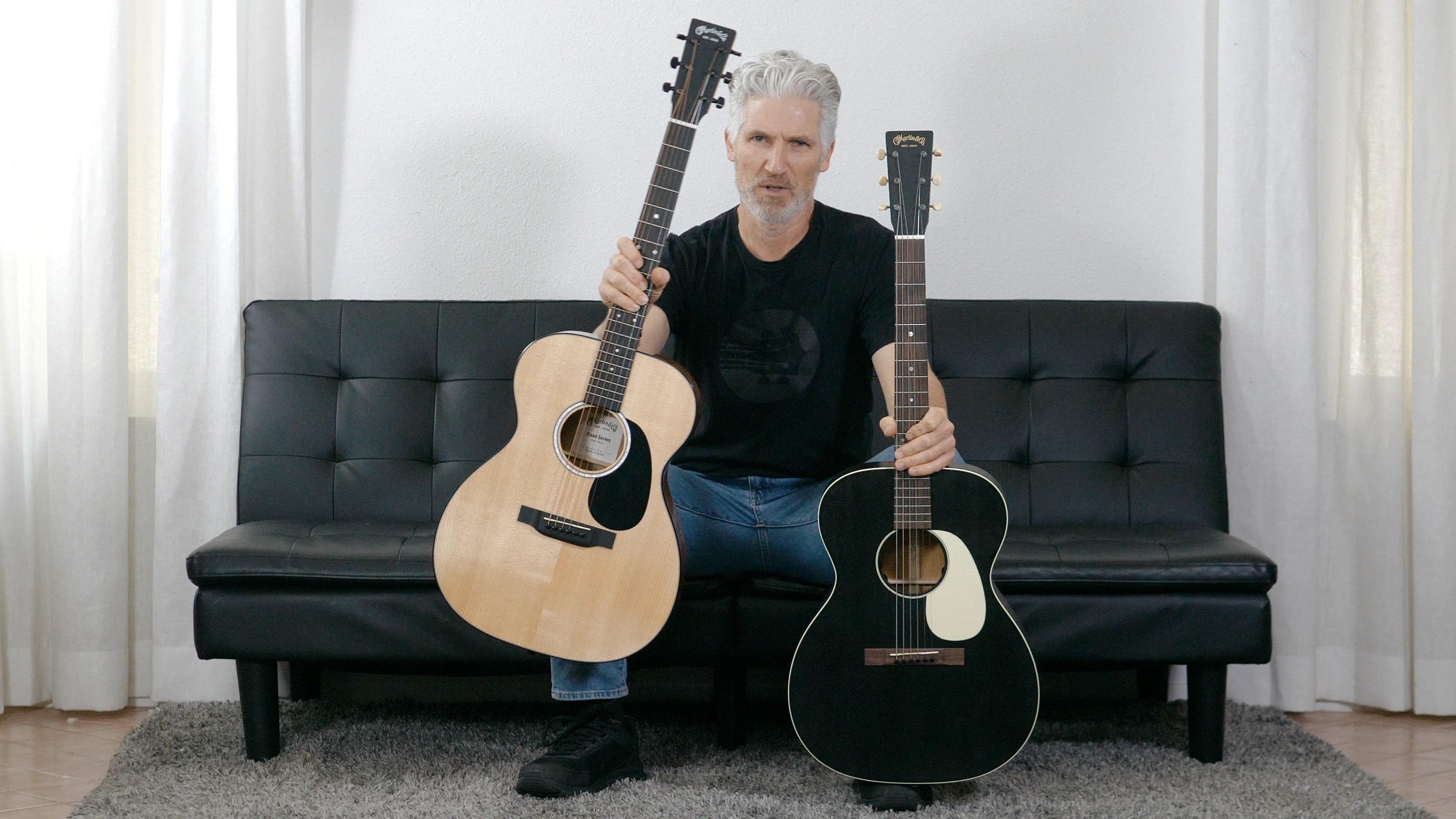 Martin 000-12E Road Series and 000-17E Black Smoke - Terry