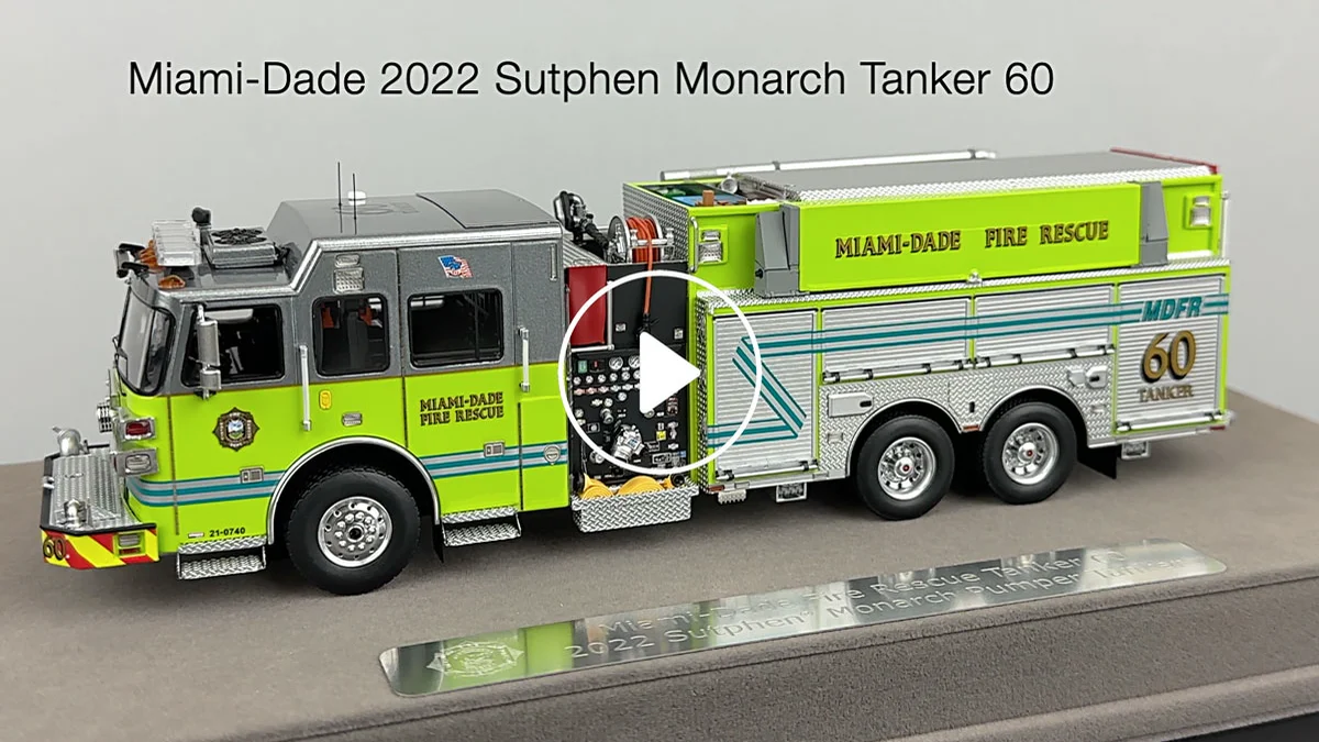 Fire Replicas 1:50 scale model of Miami-Dade Fire Rescue 2022