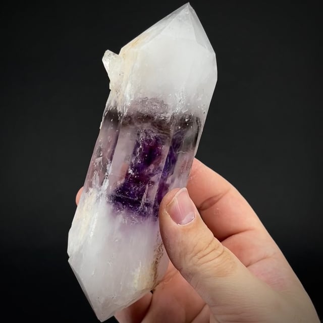 Quartz var. Amethyst and Quartz