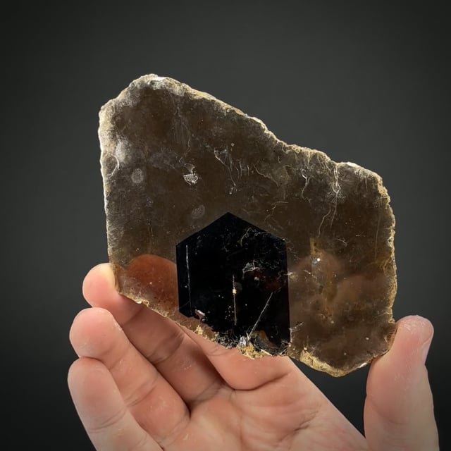 Biotite in Muscovite (rare Georgia combo)