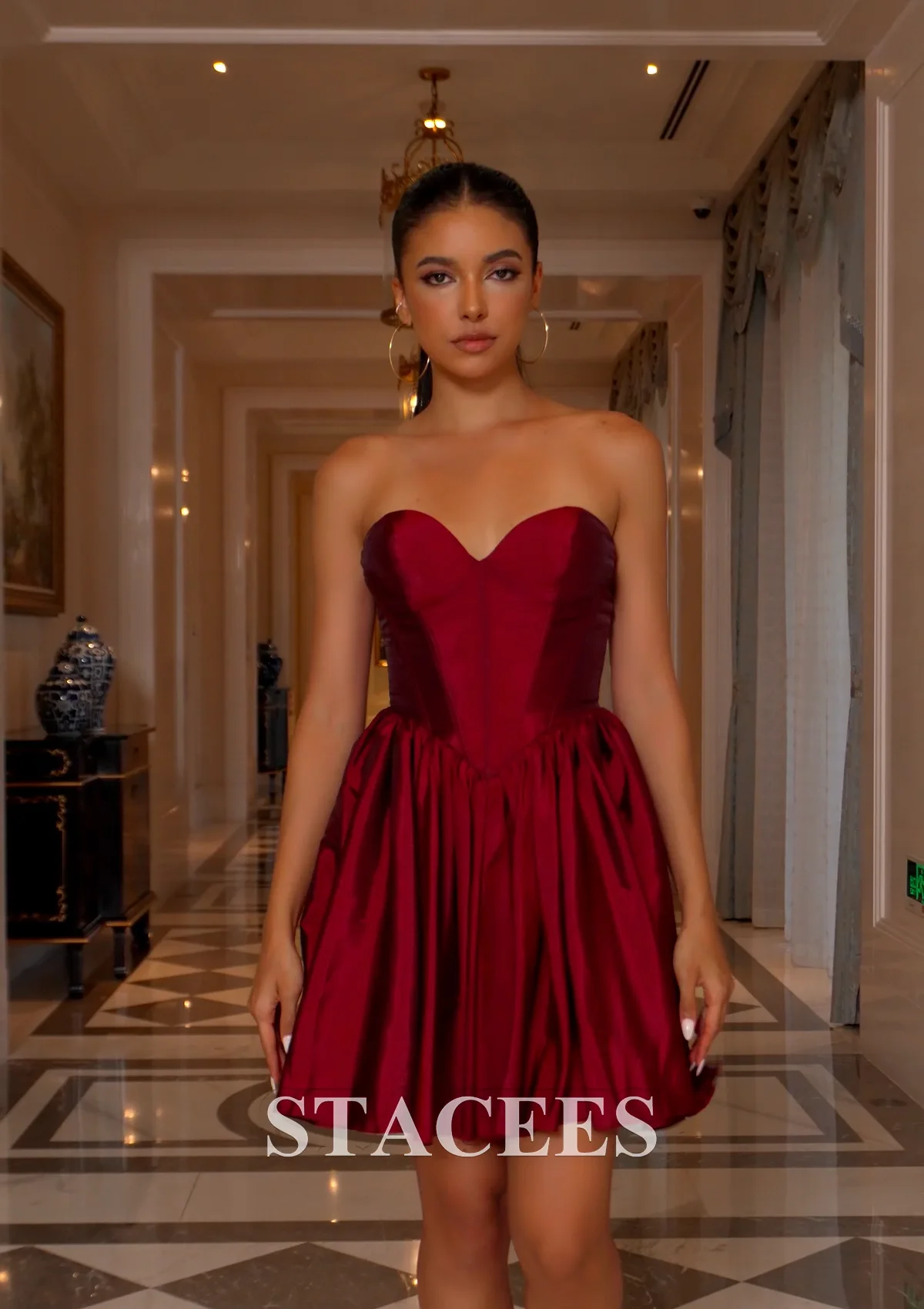 Robe Trapèze Alfani Rouge épicé - Taille 8 - Sans Manches - Neuf Avec étiquettes