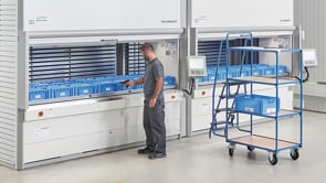 A Hänel automatizált vertikális tárolórendszerei a biogyógyszerészeti kutatás vezető szolgáltatójánál