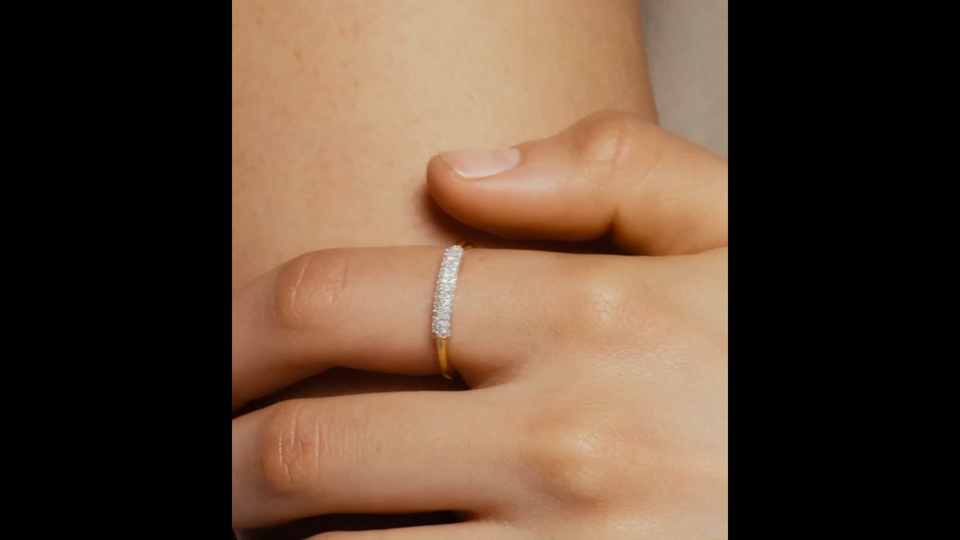 Fiji Bar Stacking Ring in 18k Gold Vermeil on Sterling Fiji Bar Stacking Ring in 18k Gold Vermeil on Sterling