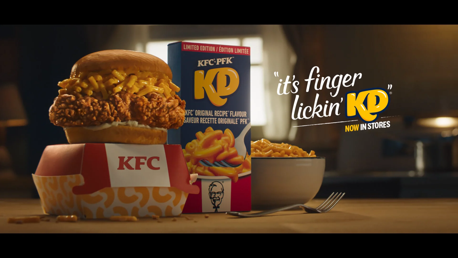 KD and KFC unite for 360 campaign trumpeting comfort food collab