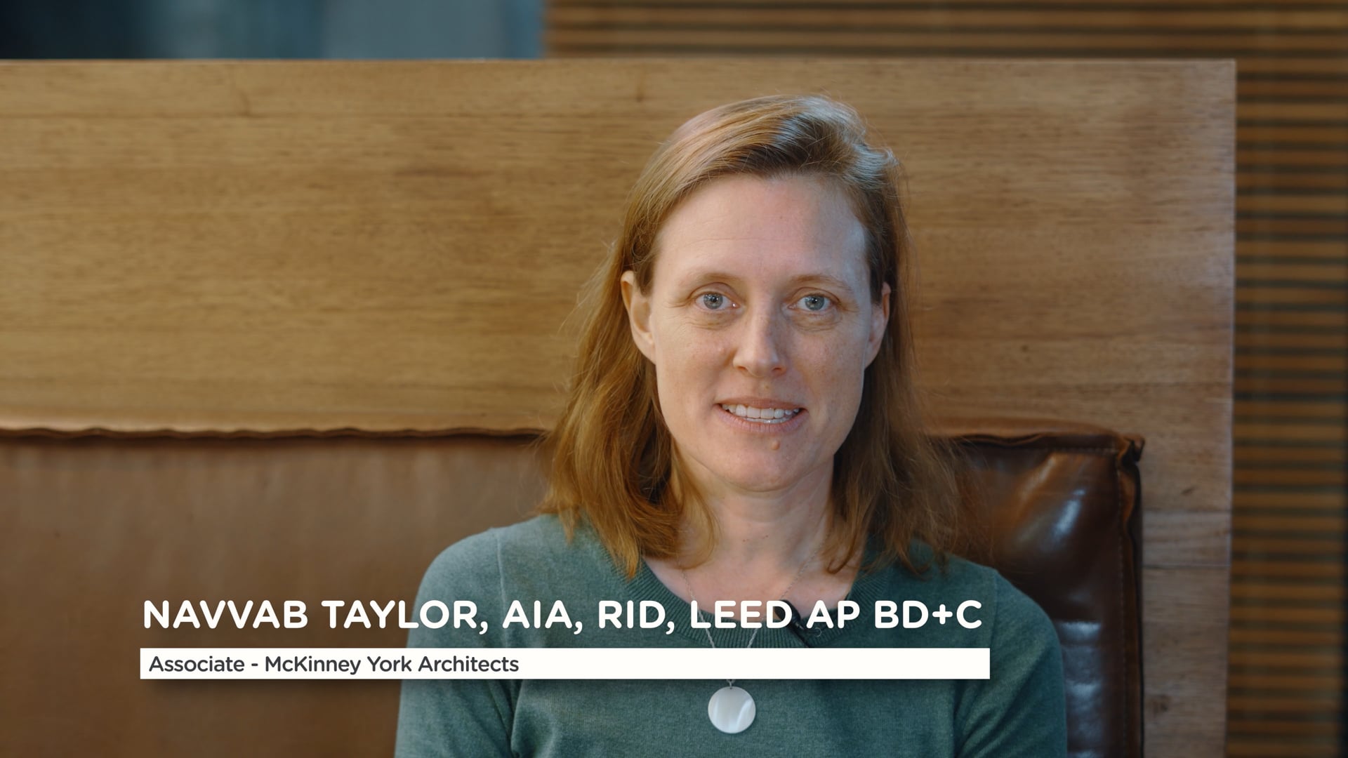 AIA Austin WiA - 'Profiles' 2024 - Navvab Taylor, AIA, RID, LEED AP BD+C