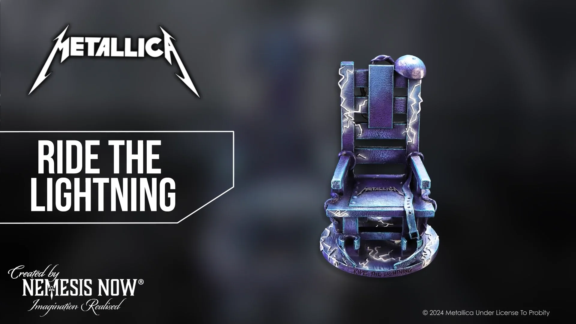 Metallica Ride the Lightning 15cm