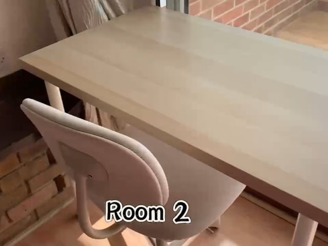 Video 1: Double bed(Room 2)