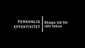 Personlig effektivitet i Outlook som skapar överkapacitet