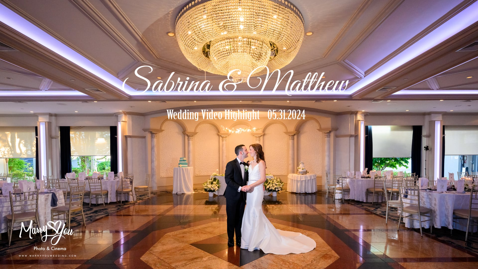 05.31.2024 Sabrina & Matthew wedding highlight video