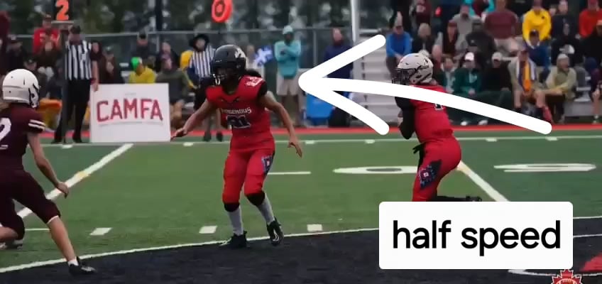 Watch dot trudeau's running back film