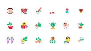 Animated Herb Stickers, an Emoji Icon by Vectors Market (Thumbnail 7 of 7)