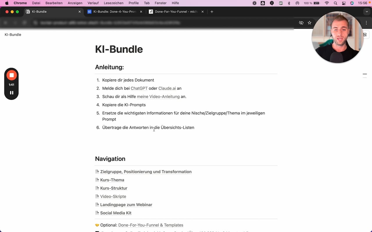 Done-4-You-Prompts – Prompt-Paket für Online-Kurse von Michael Rolle