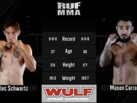 Alec Schwartz vs Mason Carroll Raw