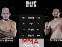Austin Wourms vs Derrick Brown RUF59