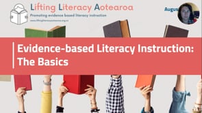 Evidence-based Literacy Instruction: The Basics