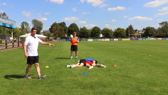 Rugby: Support Around the Ball Lesson