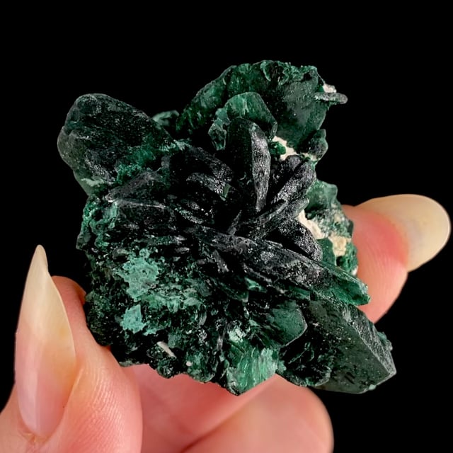 Malachite pseudomorph after Azurite