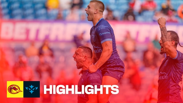 HIGHLIGHTS: Catalans Dragons vs Hull KR - The Robins score eight tries against Catalans at Magic!