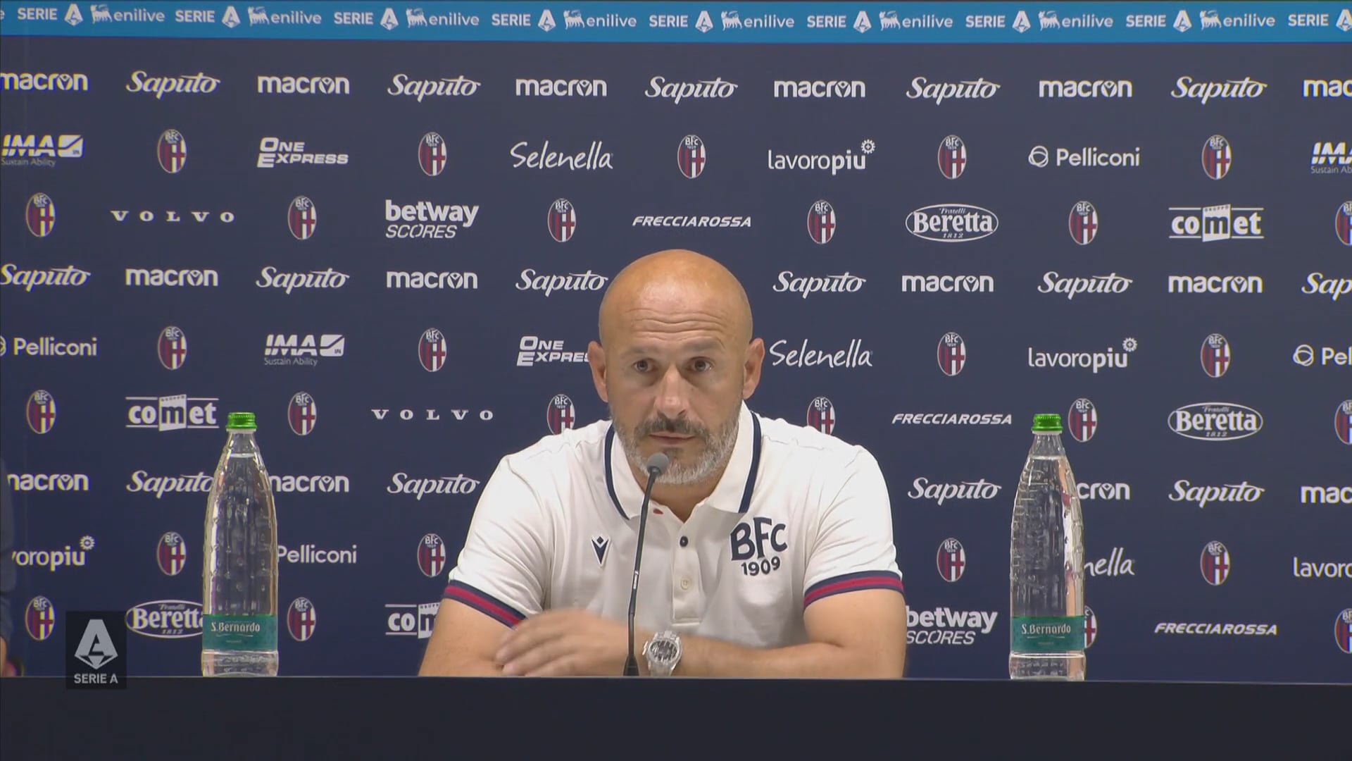 La promessa di Italiano: “incantato dal Dall’Ara, cresceremo per premiare i tifosi”