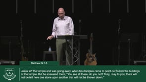 "Rescuing Eschatology" Pastor Paul Gilbert Matthew 24:1-3