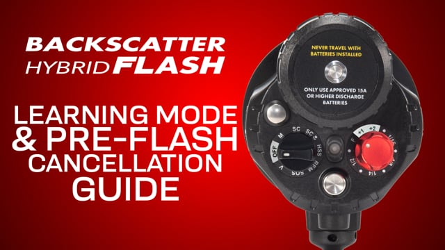Backscatter Hybrid Flash, Underwater Strobe Guide - Learning Mode & Pre-Flash Cancellation
