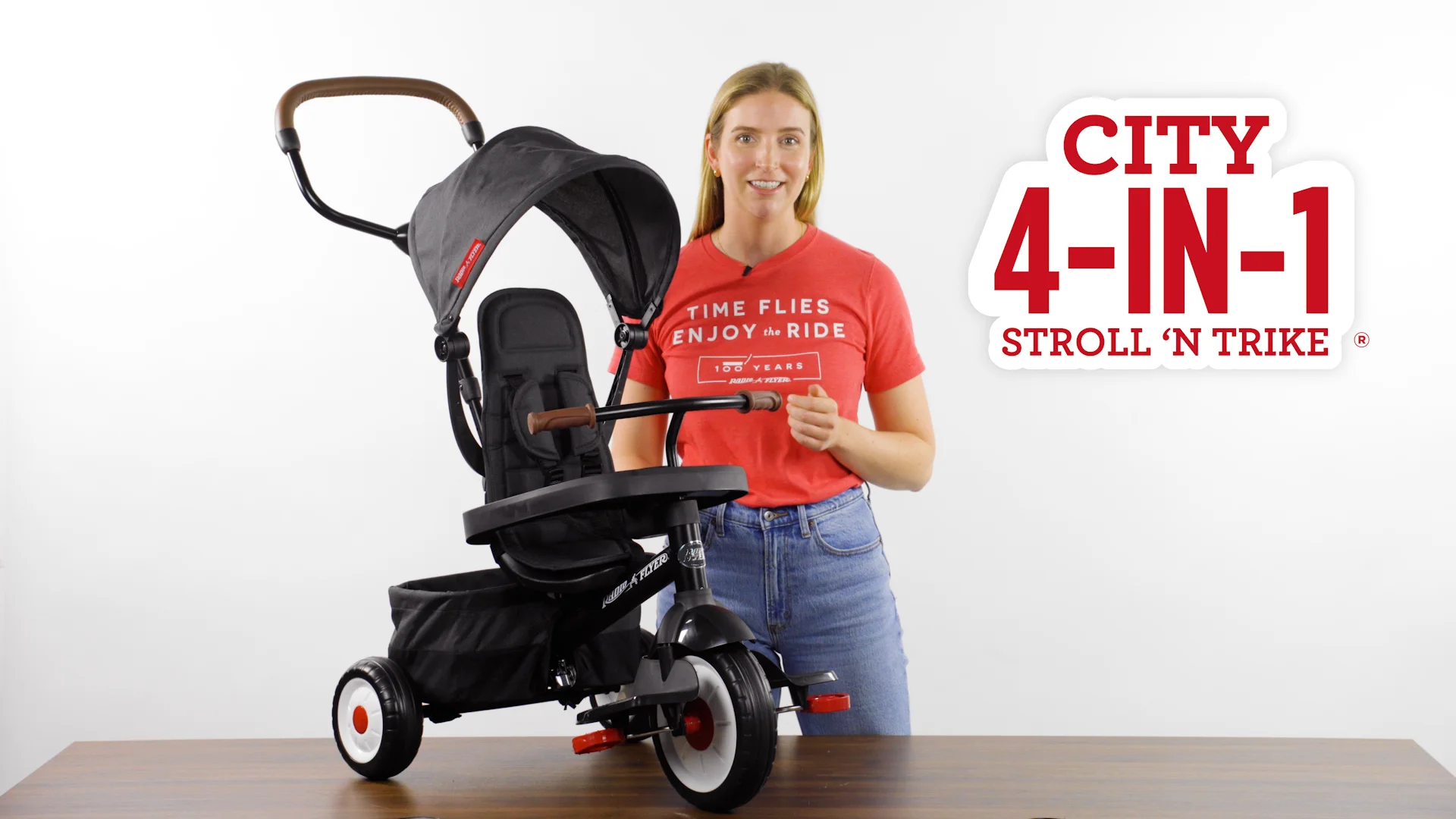 Radio Flyer 4 In 1 Stroll N Trikenull