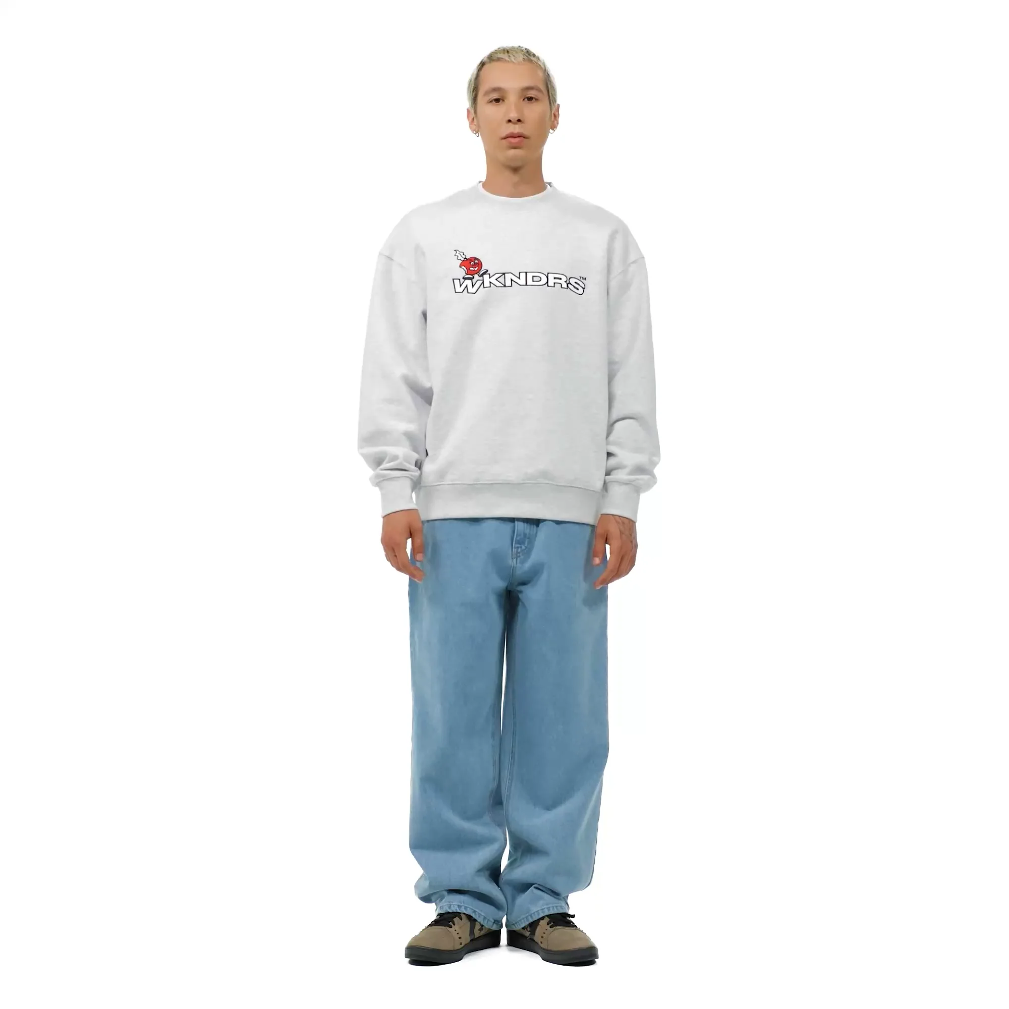 ★2025SS新作★WKNDRS★APPLE DENIM PANTS MUSINSA | WKNDRS APPLE DENIM PANTS (BLUE)