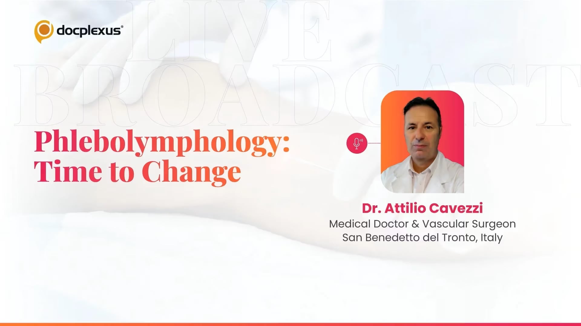Phlebolymphology: Time to Change