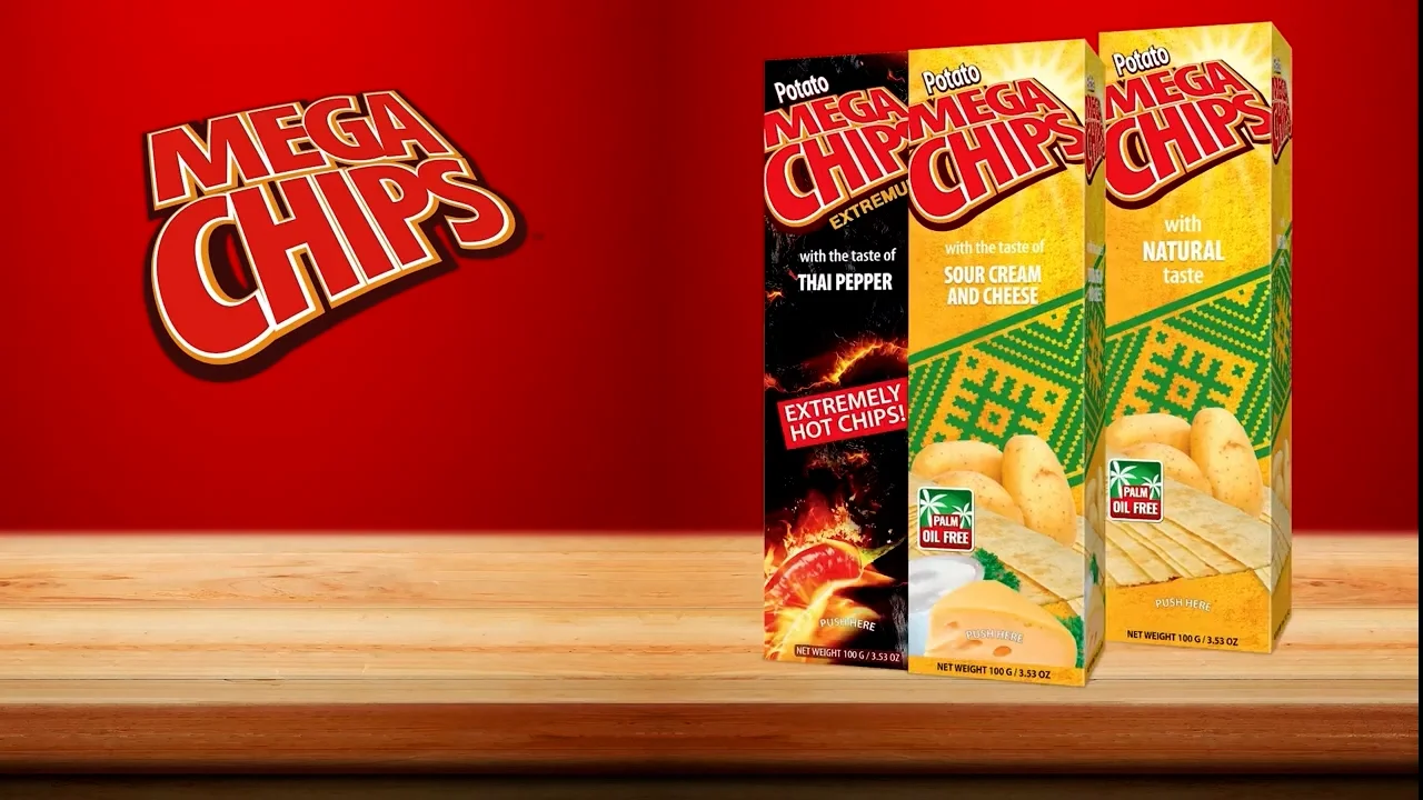 Mega Chips Amazing natural flavors