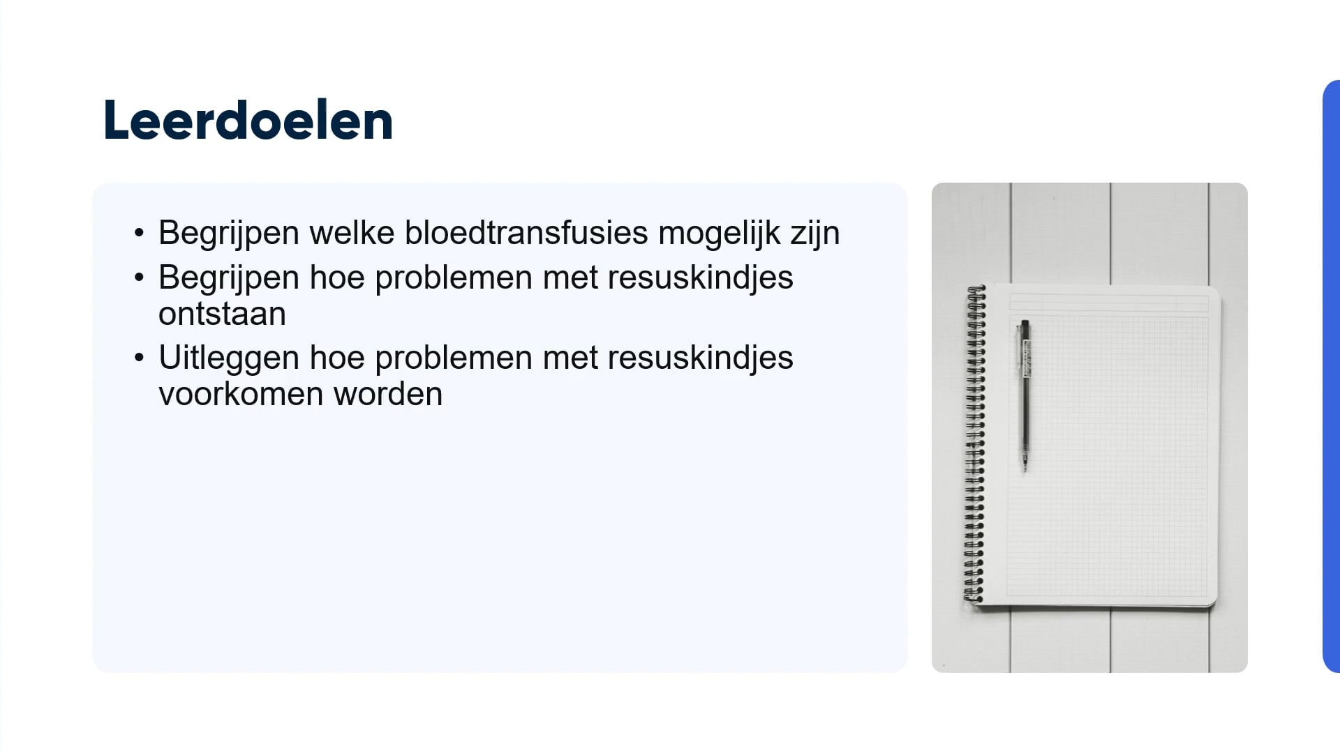 Bloedtransfusie en resuskindje