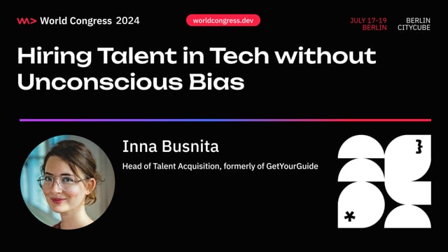 Hiring Talent in Tech without Unconscious Bias