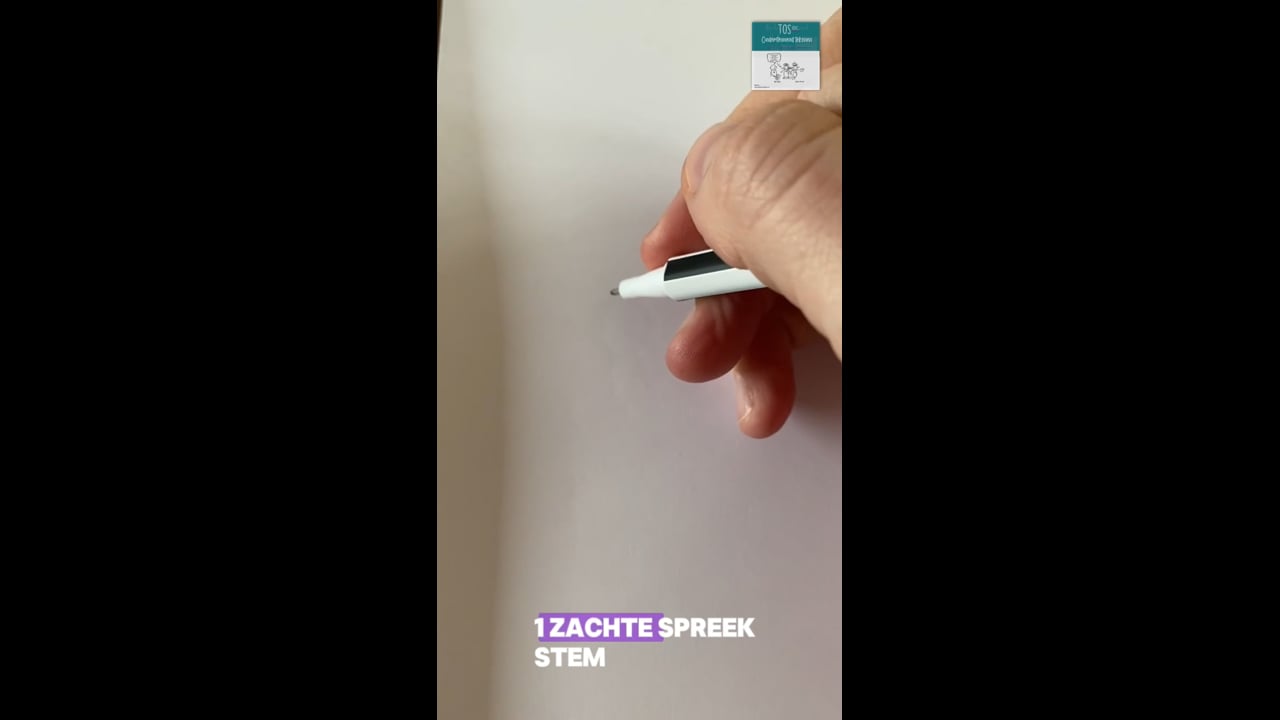 Zachte spreekstem- harde spreekstem*