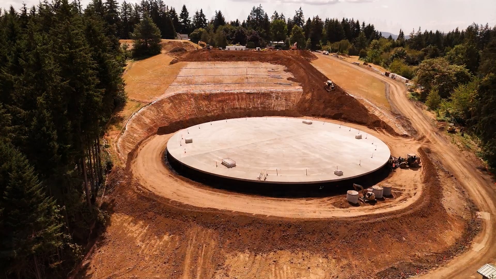 Emery & Sons  l  Backfill, Tigard Reservoir 18  l  Created by Aerial Cinematics