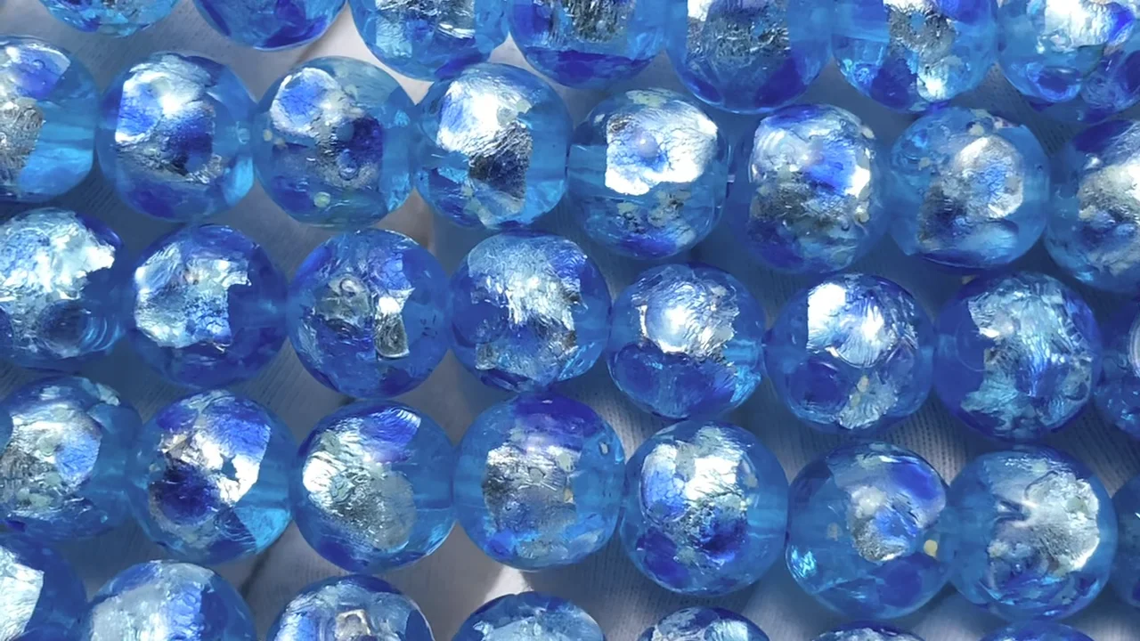 とんぼ玉 TOKO-BEADS |AG946-39 多面カットとんぼ玉 11~13mm