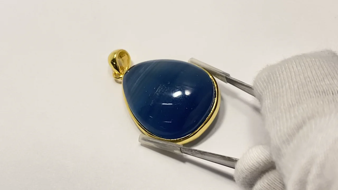 巨大195Ct 販売 BIG 天然Yellowブルーサイトペンダント 巨大195Ct BIG