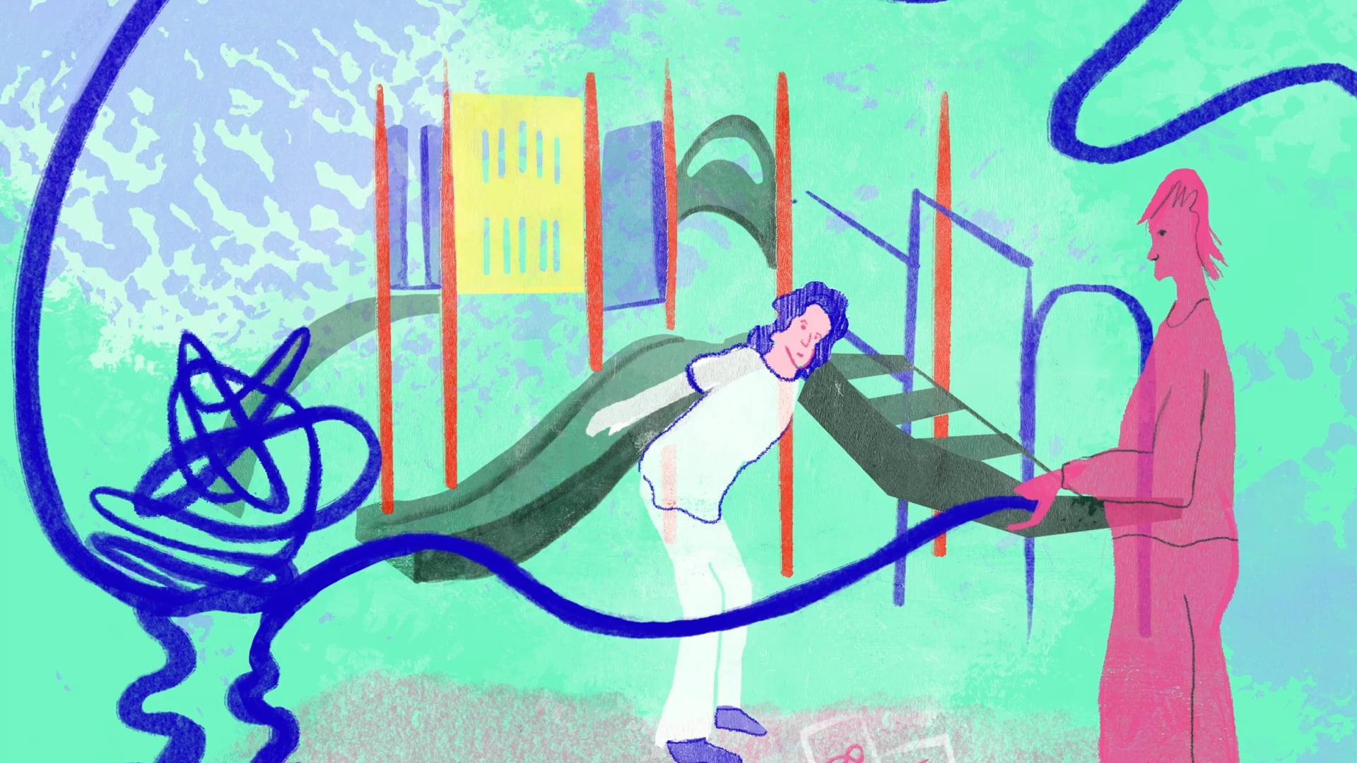 Sophie Hardyman – Illustration – Mind gif